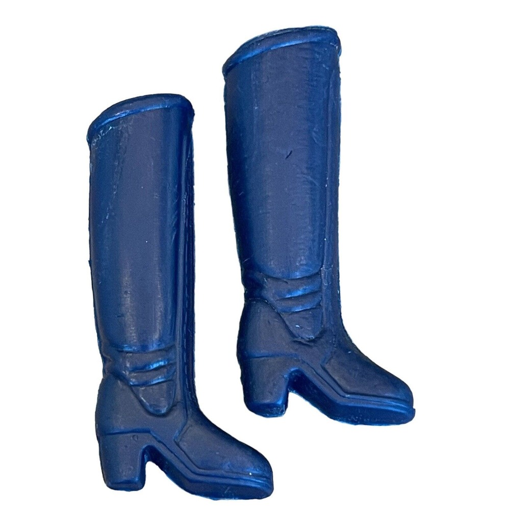 Vintage Mego 1977 Charlie’s Angels Blue Boots Doll Accessories Hasbro Toy